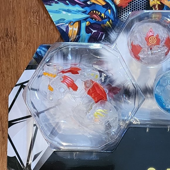 Bakugan Evolutions Gillator Ultra Diamond Starter Hydorous Blitz Fox - Picture 3 of 4